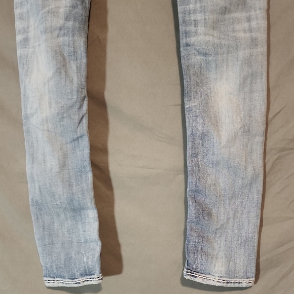 Rock Revival Women's Light Blue Skinny Jeans - Picture 8 of 13